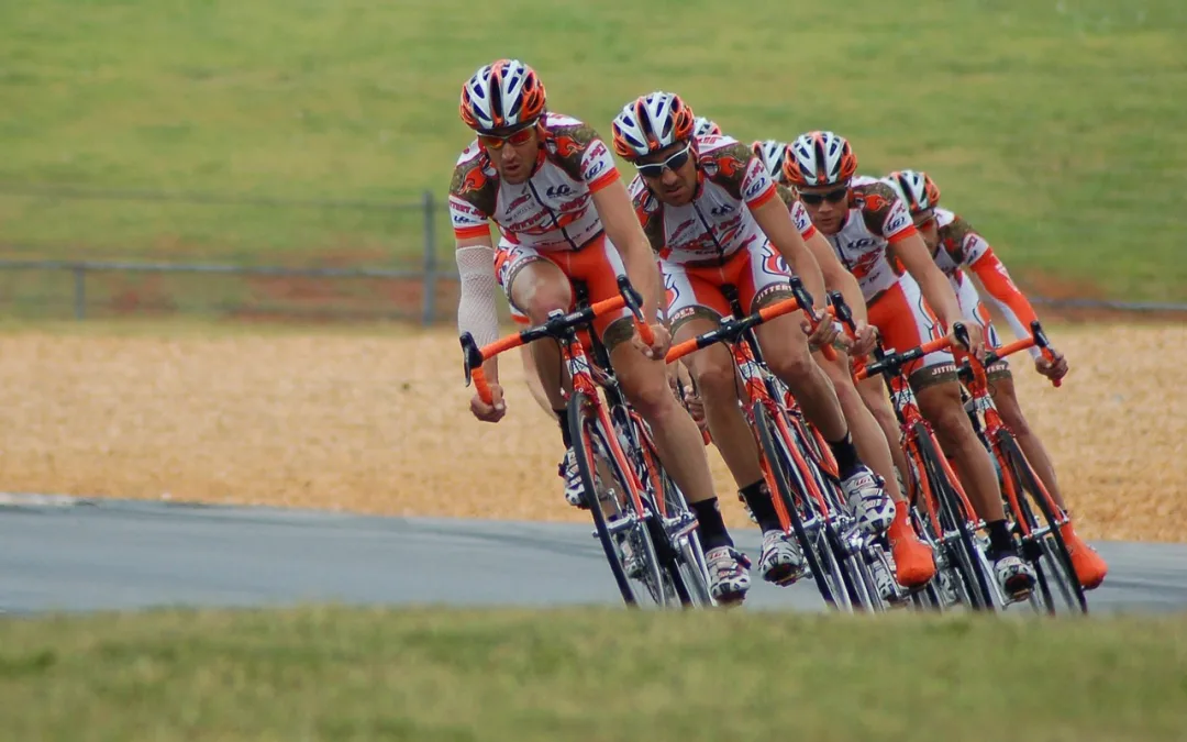 Cyclists In the Spotlight